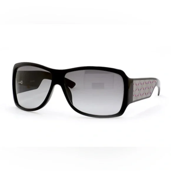 Gucci | Accessories | Gucci Black Frame W Pink Crystal Gg  display picture 2